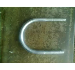 U-болт (хомут-скоба) м14х133 h=195 резьба=50мм. для крепления труб или арматуры U-болт (хомут-скоба) м14х133 h=195 резьба=50мм. для крепления труб или арматуры