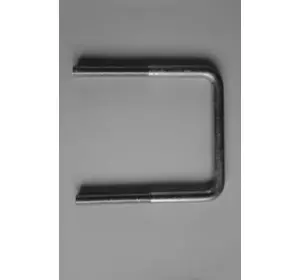 Хомут П-образный d10 мм для квадратной трубы 100х100 Хомут П-образный d10 мм для квадратной трубы 100х100