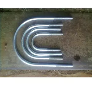 U-болт (хомут-скоба) м14х114 h=178 резьба=50мм. для крепления труб или арматуры U-болт (хомут-скоба) м14х114 h=178 резьба=50мм. для крепления труб или арматуры