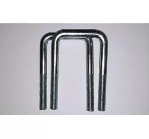 Хомут П-образный d12 мм для квадратной трубы 60х60 Хомут П-образный d12 мм для квадратной трубы 60х60