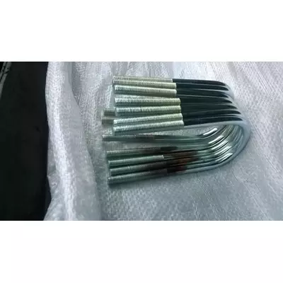 U-Болт (хомут-скоба) м10х102 h=162 різьба=50мм. для кріплення труб або арматури