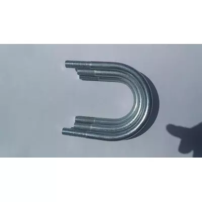 U-болт (хомут-скоба) м8х108 h=166 резьба=50мм. для крепления труб или арматуры