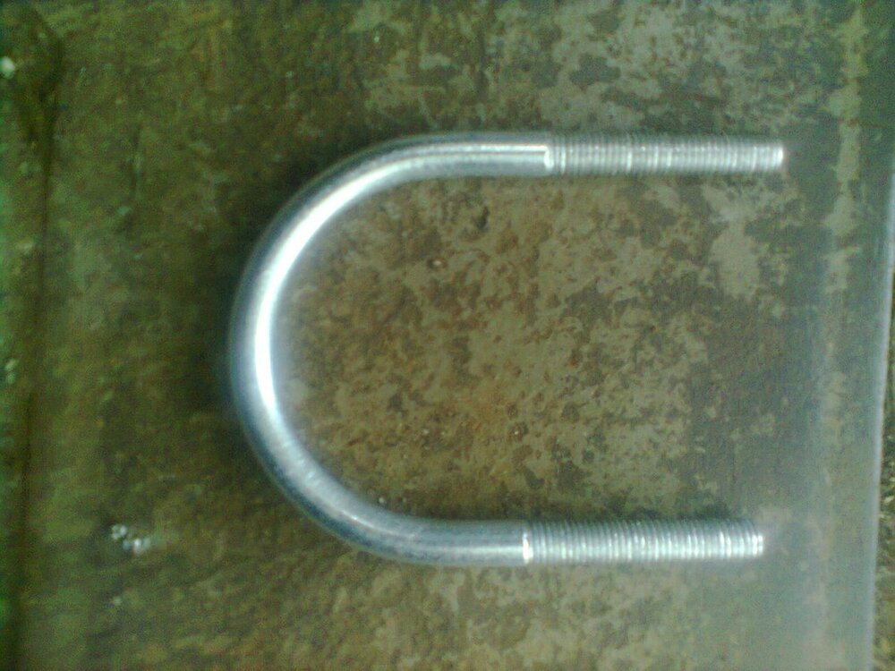 Купить U-болт (хомут-скоба) м12х500 h=562 резьба=50мм. для крепления ...