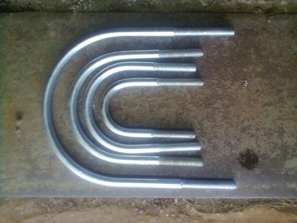 Купить U-болт (хомут-скоба) м12х500 h=562 резьба=50мм. для крепления ...